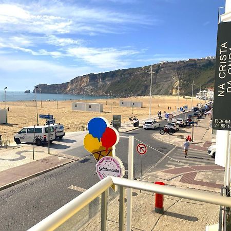Hotel Na Crista Da Onda Nazaré Exterior foto